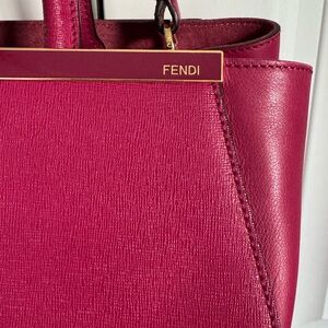 FENDI 2 Jours MD Vitello/Amareno+Oro Soft